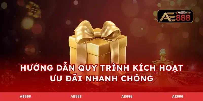 Hướng dẫn quy trình kích hoạt ưu đãi nhanh chóng