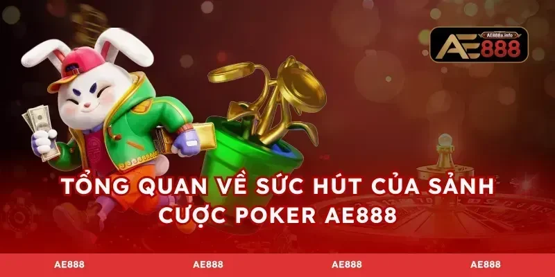 Tổng quan về sức hút của sảnh cược poker AE888